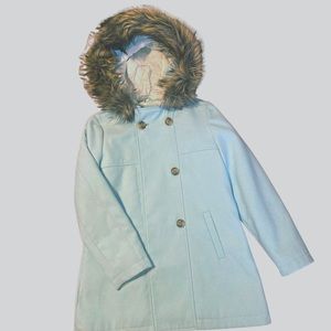 Cat & Jack Winter Jacket w/Detachable Faux-Fur Hood